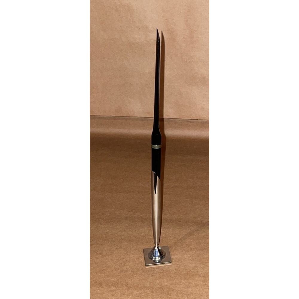 Vintage 1960s This Is Living This Is Marriott Hotels Single Ball Pen & Holder
